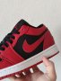 Nike Air Jordan 1 Low Reverse Bred Нови Оригинални Обувки Червени Черни Размер 42 Номер Маратонки , снимка 5