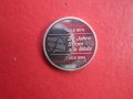 Сребърна монета Немски сребърен медал плакет 1, снимка 3