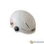 Каска за скутер мото PA523 с визьор - бял гланц YAWA, снимка 2