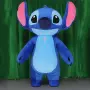 Голям Надуваем Костюм Стич Stitch за изненади детски рожден ден парти 2м 2,6м, снимка 5
