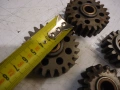 Комплект зъбни колела от косачка, снимка 3