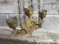 старо възрожденско, тройно кандило, снимка 11