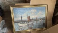 Продавам цялата си колекция от над 40 старинни картини с  маслени бои , снимка 12