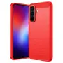 За Samsung Galaxy A27 5G TPU Калъф Carbon Fiber Brushed със Скрийн Протектор – 3 цвята, снимка 3