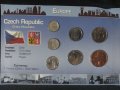 Чехия 1993-2002 - Комплектен сет , 7 монети 