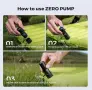 Преносима въздушна помпа FLEXTAIL Zero Pump, акумулаторна мини помпа за надуване и вакуум, снимка 6