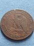 Рядка монета 10 сантима 1855г. Франция Наполеон трети за КОЛЕКЦИЯ 30434, снимка 2