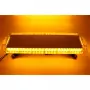 LED сигнална лампа за пътна помощ 76cm / 22cm / 5cm 12-24V оранжева 56 COB LED 15 режима, снимка 5