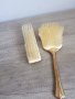 Ретро комплект дамска четка за коса и четка за дрехи, снимка 7