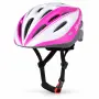 Велосипедна каска FORCE TERY, In-Mold, L/XL 58–63 см, Бяло-розова, CE Сертификат, снимка 4