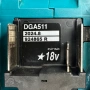 Makita DGA511 - Безчетков ъглошлайф 18V с потенциометър, снимка 5