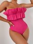 Бански Maida Pink - S M L XL размери, снимка 1 - Бански костюми - 44198826