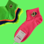 Дамски/юношески спортни чорапи с авокадо в неонови цветове, снимка 8