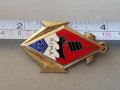 Френска военноморска емайлирана значка R.I.M.A 22 медал, снимка 7