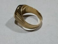 Мъжки златен пръстен 14К, снимка 4
