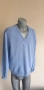 Hermes Paris 100% Cashmere Knit V - Neck Mens Size 56 - XL / 2XL ОРИГИНАЛ! Мъжки кашмирен Пуловер!, снимка 15