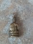 Месингова миниатюра на Буда , снимка 2