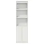 vidaXL Висок шкаф, бял, 50x35x180 cм инженерно дърво, снимка 6