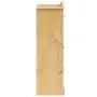 vidaXL Гардероб "Corona" 101x52x170 см, масивна дървесина, бор, снимка 5