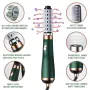 Иновативен черен 3-в-1 сешоар, стилизатор и четка за обем 220 V, снимка 2