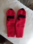 Ръчно плетени детски чорапи от вълна, ходило 17 см., снимка 1 - Чорапи - 41115280