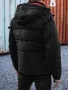 Мъжко зимно ватирано яке с качулка, 4цвята , снимка 5