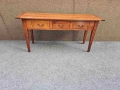 Голяма конзолна маса изработена изцяло от масив, снимка 1