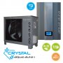 Инверторна термопомпа въздух-вода Crystal Aqua Aura II 15S, 15 kW, трифазна, снимка 1 - Климатици - 39979958