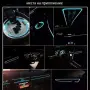Червена интериорна LED лента 2 метра 12V, снимка 6