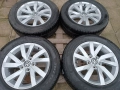 Лети джанти 16ки 5х112 VW + зимни гуми 215/60/16 Pirelli, снимка 2