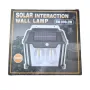 Стенна лампа с 1,2  или 3 LED крушки, сензор за движение и фотоволтаичен панел за външна употреба, снимка 16