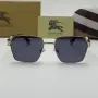 Слънчеви очила Burberry Gold Edition нови, унисекс, метална рамка, черни лещи, снимка 4