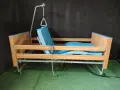 Немско електрическо болнично легло с матрак + стойка + антидекубитален матрак, снимка 2