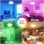LED плафон 24W RGB с дистанционно димируем 3000–6500K, снимка 9