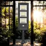 Соларна LED лампа с 180 SMD диода, PIR сензор за движение и IP65 защита, снимка 3
