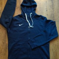 Nike Hoodie FZ FLC TM - страхотно мъжко горнище КАТО НОВО, снимка 5 - Спортни дрехи, екипи - 35756587