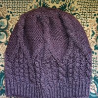 Зимни шапки плетени, снимка 7 - Шапки, шалове и ръкавици - 40177569