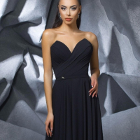 Вечерна рокля на Стоян Радичев , снимка 6 - Рокли - 44583716