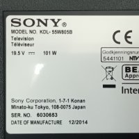 Sony KDL-55W805B със счупен екран-1-889-202-22/1-889-203-22/T550HVN06.0 55T16-C06/T550HVF05.0, снимка 8 - Части и Платки - 42597025