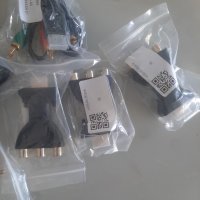 Преобразуващ кабел Видео Аудио AV  HDMI RCA, снимка 4 - Други - 41457521