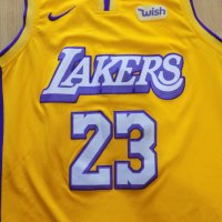 баскетболен потник lakers le bron james wish nike nba екип оригинал M, снимка 3 - Спортни дрехи, екипи - 41643005