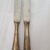 Стари посребрени прибори за хранене - ножове, снимка 7 - Антикварни и старинни предмети - 35972491