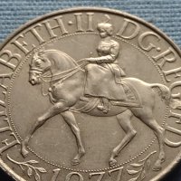 Монета 1977г. Великобритания 25г. Управление на Елизабет втора 18800, снимка 6 - Нумизматика и бонистика - 42711824