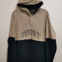 Stussy Block Jersey Hoodie. 

, снимка 1 - Суичъри - 44529007