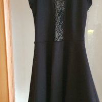 Черна рокля с дантела р.XS, снимка 5 - Рокли - 39570583
