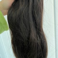Естествена славянска коса 80см треса, снимка 9 - Аксесоари за коса - 38907704