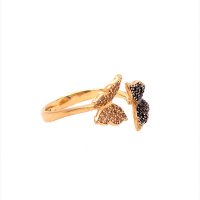 Златен дамски пръстен 3,25гр. размер:55 14кр. проба:585 модел:18910-1, снимка 3 - Пръстени - 41897125