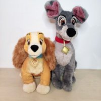 Плюшени играчки  "Лейди и скитника" оригинални на Дисни Стор Disney store , снимка 2 - Плюшени играчки - 39132146