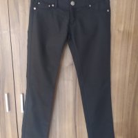 Дамски черен панталон One More Jeans, снимка 1 - Панталони - 40163898