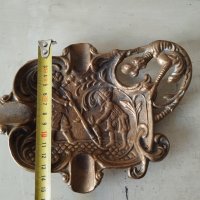 стар бронзов пепелник, снимка 3 - Антикварни и старинни предмети - 42166274